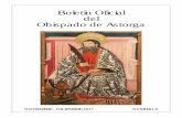 Boletín Oficial del Obispado de Astorga - …€¦ · Ordenación Diaconal (17/09/2017) ... • Rito de Admisión ... de iniciativas que pusieron en marchar instituciones para la