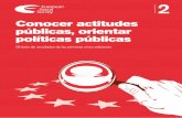 Conocer actitudes públicas, orientar políticas públicas · Síntesis de resultados de las primeras cinco ediciones 2. Los desafíos sociales y económicos a los que se enfrenta