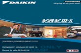 HEAT PUMPCOOLING ONLY - daikin.com.mxdaikin.com.mx/wp-content/uploads/2017/02/VRV-III-S.pdf · Campo de actividades: DISEÑO, ... Los acondicionadores de aire no deberán instalarse