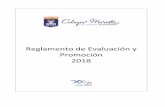 Reglamento de Evaluación y Promoción 2018 - … · establecimiento educacional de preescolar, 1º a 6ºaño Básico, 7º básico a 2° año de Enseñanza Media y 3°a 4°técnico