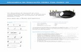 Abrazadera De Reparación HUWA Tipo HUWA-20 20.pdf · - Acero (Ac.) - GRP* - Cemento de amianto ... tuberías con un diámetro externo de hasta 350 mm. En tuberías de mayor tamaño,