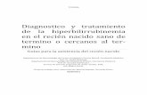 Diagnostico y tratamiento de la hiperbilirrubinemia en el ...jalkiso.com/neonat/wp-content/uploads/2017/04/Pauta-ictericia.pdf · ner hemolisis y una prueba de Coombs positiva no