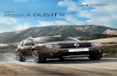 Nueva Renault DUSTER - agenciauto.com · dispositivos Bluetooth ... Asistida con función de centrado automático Tipo Pseudo Mac-Pherson, con triángulo inferior y barra estabilizadora.
