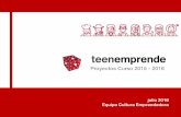 julio 2016 Equipo Cultura Emprendedoraculturaemprendedora.extremaduraempresarial.es/wp-content/uploads/... · actividad creadora de los y las jóvenes -más de 1000-que han participado