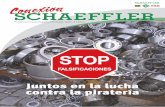 STOP - Schaeffler Iberia · máquinas eléctricas, ventiladores, lavadoras y herramientas eléctricas. En el año 2013 se produjeron en Schaeffl er Portugal 69,3 mi-llones de rodamientos