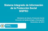 Sistema Integrado de Información de la Protección … · Sistema Integrado de Información de la Protección Social SISPRO ... Personas con Discapacidad Registro de personas con