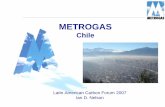 METROGAS - latincarbon.com · Temas 9 Metrogas S.A. 9 Experiencia en MDL - Proyectos 9 Escenario energético actual Consecuencias en mercado energía Efectos en proyectos registrados