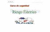 Curso de Riesgo Eléctrico - GEOLAY · 10- MEDIDAS DE PREVENCIÓN PARA TRABAJOS Y MANIOBRAS ELÉCTRICAS EN BAJA TENSIÓN ... media y alta tensión, operaciones …