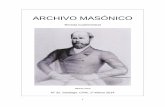 ARCHIVO MASÓNICO - … · 2 Salvo indicación expresa en otro sentido, las investigaciones que se publican en Archivo Masónico son realizadas por Manuel Romo Sánchez. Versión