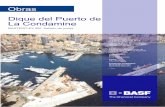 Obras Dique del Puerto de La Condamine - Construmática · Muelle rompeolas 4. Acondicionamiento de diques existentes 5. Reorganización del antiguo puerto 1.3. Empresas adjudicatarias
