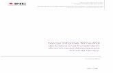 Tercer Informe Trimestral - portalanterior.ine.mx · A través del oficio INE/CAG/0908/2016, la Coordinación de Administración y Gestión solicitó a la Dirección de Recursos Financieros