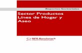 Sector Productos Línea de Hogar y Aseos777737e475299da8.jimcontent.com/download/version... · BPR Benchmark | Reportes Sectoriales 3 7,3% y la utilidad operativa/ventas se incrementó