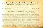 elizondo.fime.uanl.mxelizondo.fime.uanl.mx/files/filatelia/mexico postal/MP-7.pdf · sión de 1861 y la peqtteña tirada que se hizo on papel pelure, con la de agua R. P. S., IOS