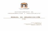 Manual de organización - PJBCtransparencia.pjbc.gob.mx/.../ManualOrganizacionDPP.docx · Web viewEl día 16 de enero de 1952, fue publicado en el Diario Oficial de la Federación,