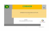 ORIENTACION EDUCATIVA I - Colegio de Bachilleres … · disciplinares relativas a ORIENTACION ... el programa de estudios de la asignatura de ... con las materias del componente de