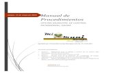 Manual de Procedimientos · Bienes y Servicios; Solicitud/Entrega de Bienes ... por el Concejo Municipal en acta No. 80-29-10-2012; punto Décimo “C”. ... Gestionar ante el Honorable