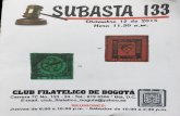  · ... Carta completa de Honda a Bogotá, ... a Tomás Cipriano de Mosquera, ... 67 1495 DESCRIPCIÓN Pliego, Ministerio de Comunicaciones 85 Años, ...