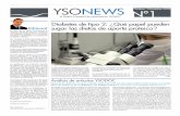 YSONEWS Nº1 Octubre - Diciembre 2008es.ysonut.net/profesional/pdf/Ysonews_1_es.pdf · El estudio se ha propuesto analizar los efectos de una dieta de ... un grupo de sujetos obesos