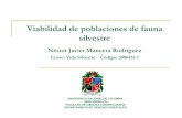 Viabilidad de poblaciones de fauna silvestrepoboyca/documentos/documentos1... · 2007-11-07 · Viabilidad de poblaciones de fauna silvestre Néstor Javier Mancera Rodríguez ...