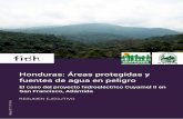 Honduras: Áreas protegidas y fuentes de agua en peligro · 2017-07-12 · fuentes de agua en peligro ... especies de fauna y flora amenazadas de extinción. ... Batallón de Infantería