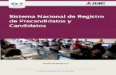 Sistema Nacional de Registro de Precandidatos y Candidatosportalanterior.ine.mx/.../Electorales/2015/CandidatosNacionales/... · Registro de Procesos Electorales ... Para llevar el