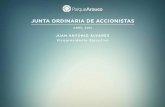 JUNTA ORDINARIA DE ACCIONISTAS - parauco.com³n-Junta-de... · con el programa Crea+ y con la Patrulla Ecológica, y en Colombia con las fundaciones Hope y Amigos de la Foscal, y