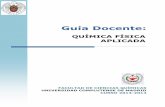 Guía Docente - UCM-Facultad de Ciencias Químicasquimicas.ucm.es/data/cont/media/www/pag-10533/801510-1.pdf · o Introducir al alumno en el uso de fluidos supercríticos y líquidos