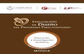 Evaluación de Diseño del Programa P - ivec.gob.mx · Evaluación de Diseño de Programas Presupuestarios Programa Anual de Evaluación 2016 Plan Veracruzano de Desarrollo 2011-2016,