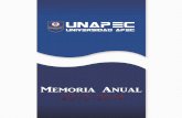Universidad APEC | Dirección de Planificación · Universidad APEC | Dirección de Planificación 1 MEMORIA ANUAL 2013-2014 CONTENIDO ... Tres (3) estudiantes y docentes del Decanato