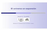 El universo en expansión - Projectsprojects.ift.uam-csic.es/outreach/images/talks/Universo-expansion... · experimental del Big Bang, la fotografía más antigua del Universo, y