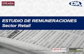 ESTUDIO DE REMUNERACIONES Sector Retail - … · Introducción • El presente informe es fruto de la colaboración entre ICSA, consultora especializada en retribuciones y el Centro