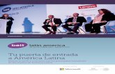 Tu puerta de entrada a América Latina - Bett Latin … · 2017-07-27 · Mejora tu perﬁl y conversa con los principales tomadores ... GRUPO EDUCATIVO | CHILE Bienvenida 70% Crecimiento