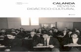 CALANDA REVISTA DIDÁCTICO-CULTURAL - … · hoy en día el Liceo Español “Luis Buñuel”, contribuyendo con ello a alcanzar uno de los objetivos, la difusión de la lengua y
