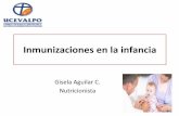 Inmunizaciones en la infancia - MÓDULOSalimentacionyvidasaludablecftucevalpo.weebly.com/uploads/3/8/2/5/... · 5. Vacuna neumocócica conjugada • La administración de la vacuna
