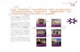 Los folletos turísticos del programa “Guadalajara … · “Guadalajara Abierta”, editados en castellano, francés e inglés. ... programa, a excepción del folleto del Con-vento