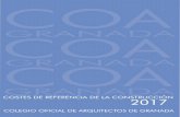 COSTES DE REFERENCIA 2017 - Inicio - Coa Granadacoagranada.es/wp-content/uploads/2017/02/COSTES-DE... · la de la Fundación Codificación y Banco de Precios de la Construcción de