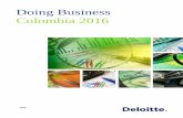 Doing Business Colombia 2016 con los tipos societarios de Colombia. Los tipos más comunes de sociedades para realizar negocios en Colombia, son la Sociedad Anónima, la Sociedad de