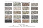 Catálogo pdf colores de granito y marmoles nacionales …€¦ · Mármol Compac ® Material versátil que amplía las aplicaciones del mármol, permitiendo crear colores nuevos