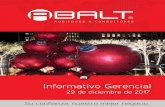 ABALT - Informativo Gerencial - 29 Dic 2017 · arriendo o pago de intereses por para adquisición d vivienda, alimentación, vestimenta, educación,e incluyendo en este rubro arte