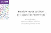 Beneficios menos percibidos de la vacunación … · Estudio COMPAS (Argentina, Panamá, Colombia) con PCV10 Treghnaghi M.W. et al. PLOS Medicine 2014; 11: ... ENI en adultos inmunodeprimidos