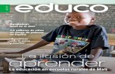 La ilusión de aprender - Educo.org€¦ · La mitad de niños y niñas en España consideran la escuela como uno de los entornos con más riesgo de sufrir ... FATEMA “Esa chica