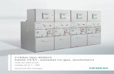 Celdas tipo 8DH10 hasta 24 kV, aisladas en gas, … · Notas 43 Paramásinformaciones,véase CatálogoHA40.1:Celdastipos8DJy8DH(seccióngeneral) ... transferencia y subestaciones