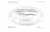 CIUDAD DE MAIPÚ, MENDOZA, ARGENTINAredulac-argentina.com/documentos/D UNCUYO/D Pregrado... · 2016-12-13 · Universidad Nacional de Cuyo Análisis y Gestión de Riesgos Facultad
