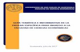 Facultad de Ciencias Económicas Universidad de San Carlos ...faceconomicas.usac.edu.gt/wp_economicas/wp-content/uploads/2017/08... · 4.10 NÚMERO DE OPORTUNIDADES PARA SUSTENTAR