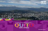 EN CIFRAS - quito-turismo.gob.ec · CIFRAS ECUADOR Llegadas de turistas al Ecuador 2012: 1.271.953 Tasa de crecimiento interanual de llegadas de turistas al Ecuador ... * Representan