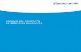 NORMAS DEL CONTRATO DE SERVICIOS BANCARIOS · imp10001v52 03/18 versión 11 Índice i. condiciones generales del contrato de servicios bancarios y de los servicios de pago .....3