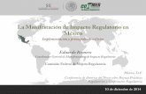 Presentación de PowerPoint - gob.mx · Calculadora Manual Emisión de la LFMN Emisión de la ADAE Reformas a la LFMN-MIR Acuerdo de Moratoria Regulatoria Acuerdo de Calidad Regulatoria
