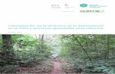 Interpretación de la dinámica de la deforestación en el … · 2017-07-12 · degradación ocurren particularmente en zonas de alta concentración de población. Sin embargo, la