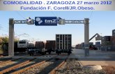 COMODALIDAD . ZARAGOZA 27 marzo 2012 … · –FAPROVE (7.000 vagones) ... Tráfico Intermodal Nacional de Renfe Mercancias Elasticidad de la Demanda 2006 indice 100 60 70 80 90 100