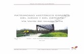 PATRIMONIO HISTÓRICO ESPAÑOL DEL JUEGO Y · PDF filefurgones, veinte vagones cerrados y treinta y nueve abiertos. ... moderna línea de cercanías C-5 de RENFE que enlaza Móstoles-El